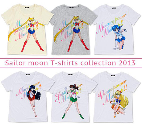 Sailor Moon 2013 Full Color Print T-shirts
